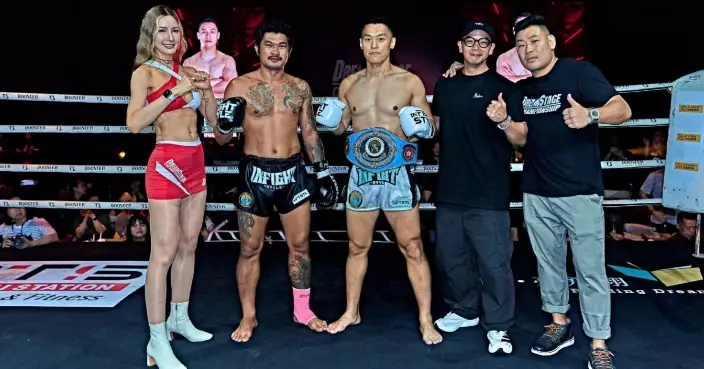 為泰拳MMA比賽擔任頒獎嘉賓 林子善盼香港泰拳發展可更上一層樓