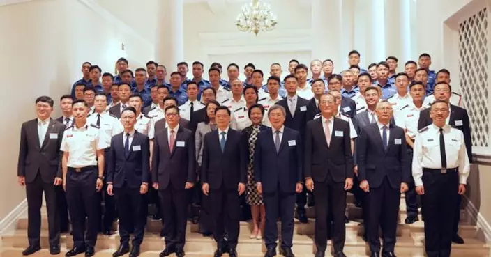李家超禮賓府宴請緬甸救災特區救援隊　讚揚彰顯公職人員專業精神