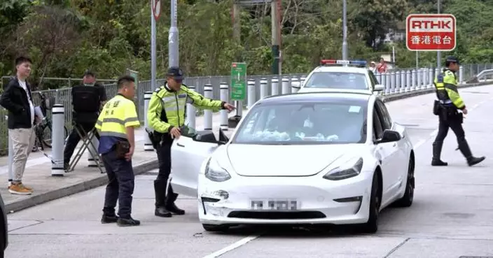 私家車尖沙咀衝路障至火炭被警方截獲　車上4人涉販毒被捕