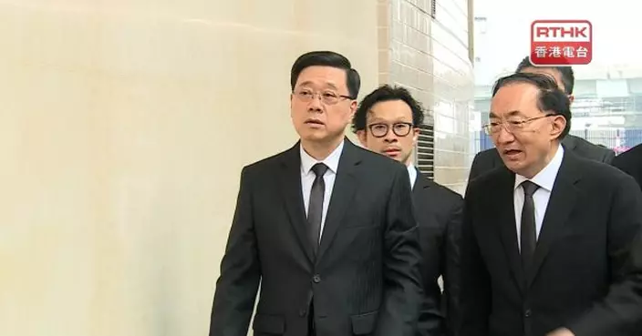 李兆基設靈　李家超鄭雁雄等人到場吊唁