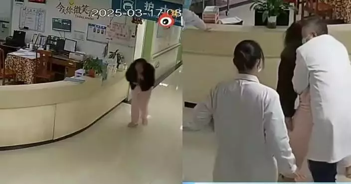 廣西女食物鯁喉衝入醫院求救 幸獲醫護接力施海姆立克法安全脫險