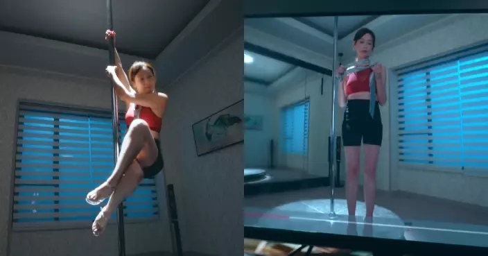 虛擬情人|楊卓娜跳Pole Dance場口曝光勁有女人味 身材苗條零贅肉+修長美腿成亮點