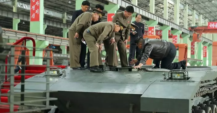 金正恩視察北韓坦克廠 強調要加快推進軍工企業現代化