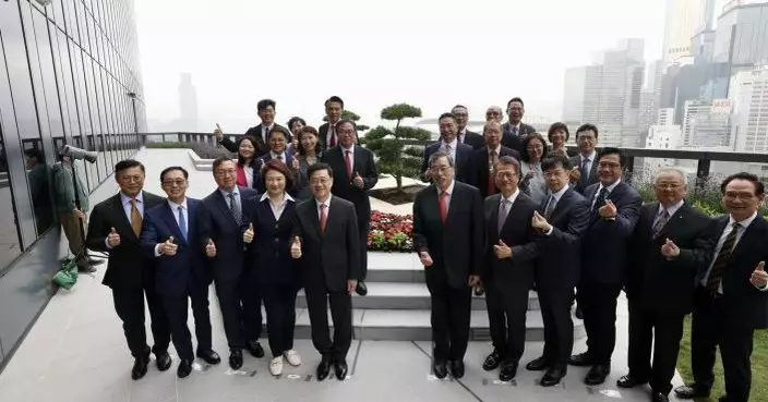 李家超出席立會擴建竣工儀式  稱政府會繼續鞏固行政立法關係