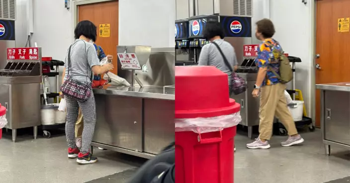3台婦COSTCO狂裝免費碎洋蔥遭員工制止 不久又折返繼續裝