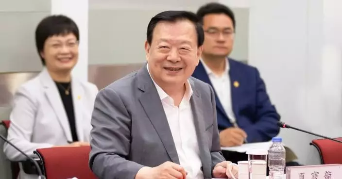 夏寶龍早上與澳門工商界代表座談