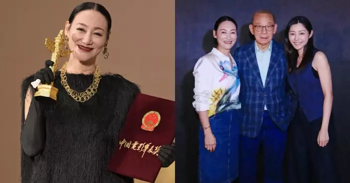 惠英紅華表獎封后創歷史 獲老闆楊受成豪擺慶功宴慶祝