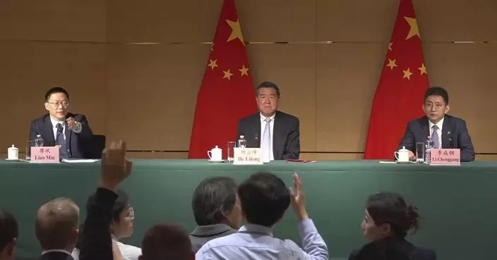 何立峰：中美達成重要共識 同意建立經貿磋商機制