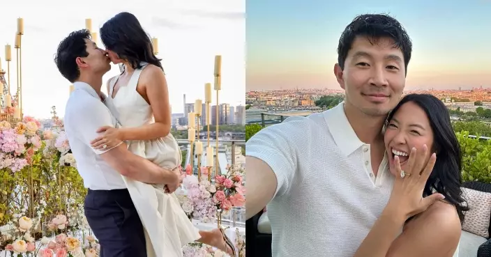 「尚氣」劉思慕巴黎求婚成功 未婚妻興奮晒巨型鑽戒