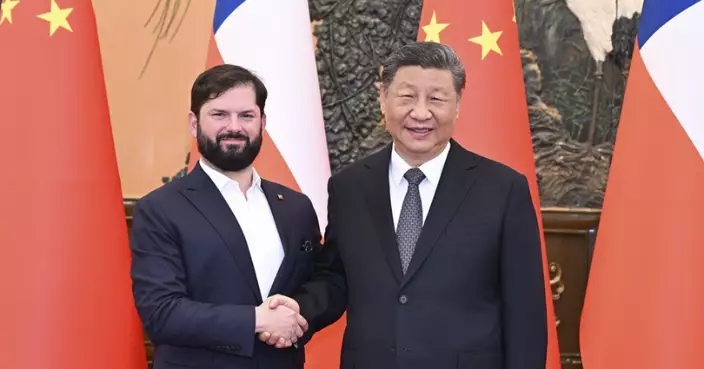 晤智利總統博里奇 習近平﹕中智要加強協作要捍衛全球南方共同利益