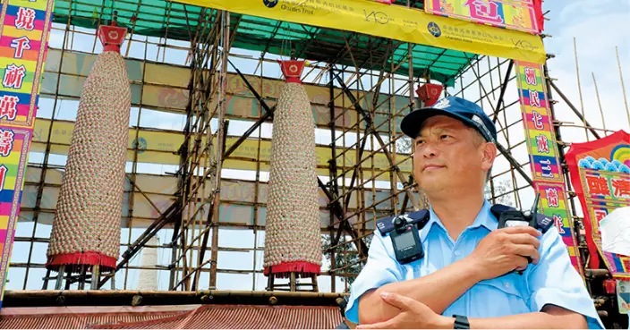 《警聲》﹕土生土長長洲「活字典」輔警警長關以銓力保太平清醮太平
