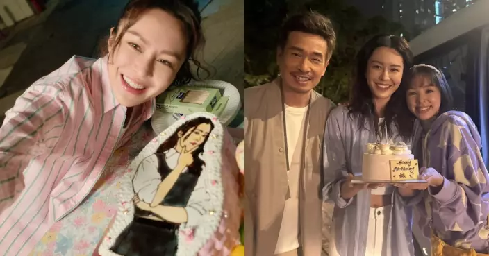 張曦雯35歲生日工作中度過 《俠醫》劇組+陳豪譚凱琪連環送驚喜