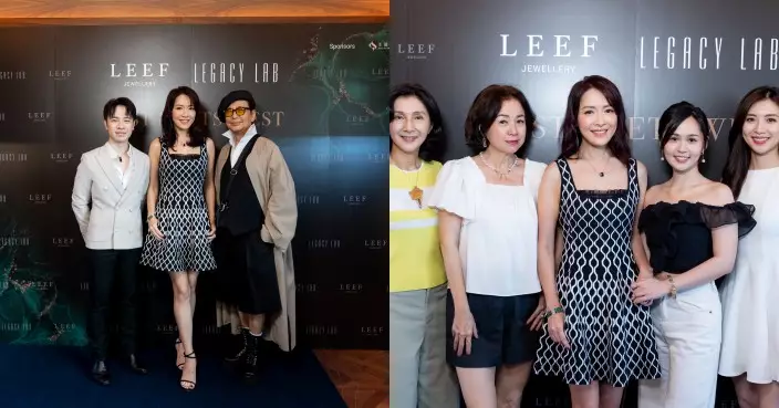 向海嵐與向展傑合作推出翡翠珠寶系列 邀賈思樂設計珠寶