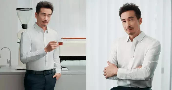 陳豪型煮咖啡拍廣告 愛著恤衫做配搭：稍稍求其就會變「大叔」！