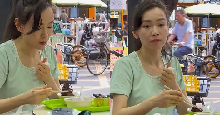 楊思琦內地街邊「野生捕獲」凍齡樣掀熱議   網民激辯：係明星定素人？