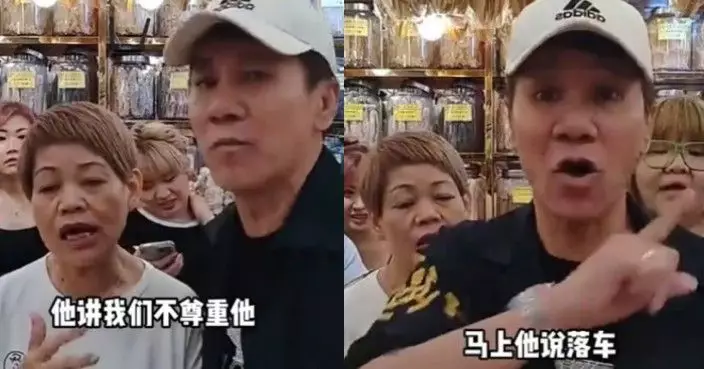 新加坡藝人王雷年前來港遊玩 遭的哥惡劣對待兼趕落車又再熱傳 網嘆：這樣下去香港完蛋了