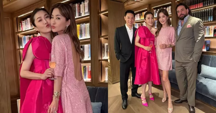 周勵淇孖老公為家姐慶生 周汶錡逆齡生完全唔似51歲