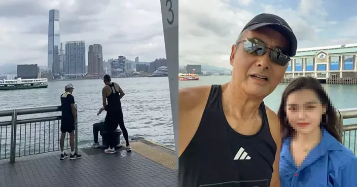野生發哥再出沒！中環碼頭化身「暖男按摩師」 網民：70歲狀態仲fit過後生仔