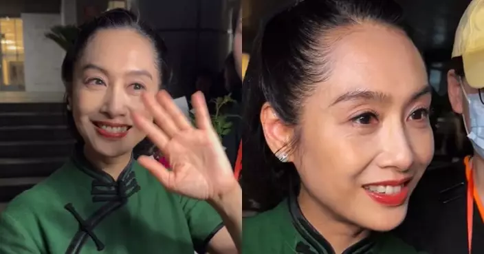 朱茵真實狀態眼紋盡現仍難掩美貌 網民羨慕：這才是真正的美