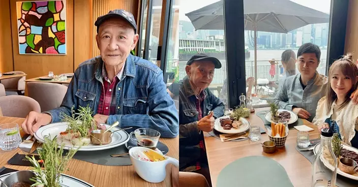 李泳豪45歲生日孝順宴請鼎爺鋸扒 父子溫馨同框 網民關注：施明與大仔繼續缺席