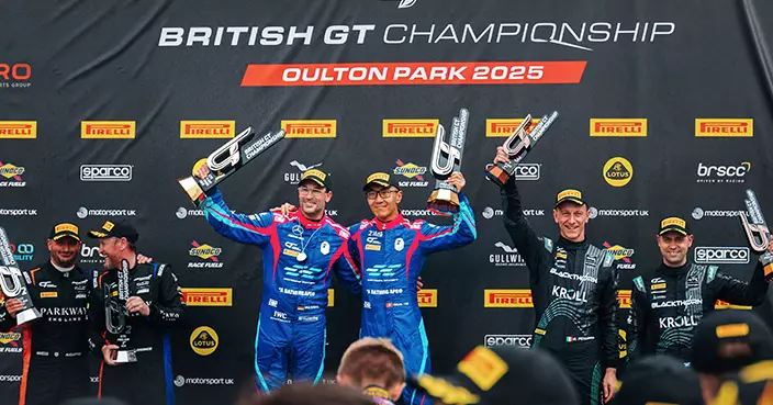 香港車手謝榮鍵於英國GT錦標賽分站奪冠 積分排第二