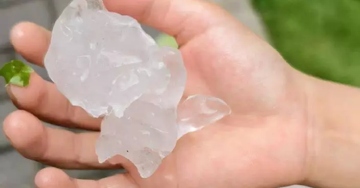 廣東多地遭遇暴雨 廣州局部地區伴有冰雹及龍捲風