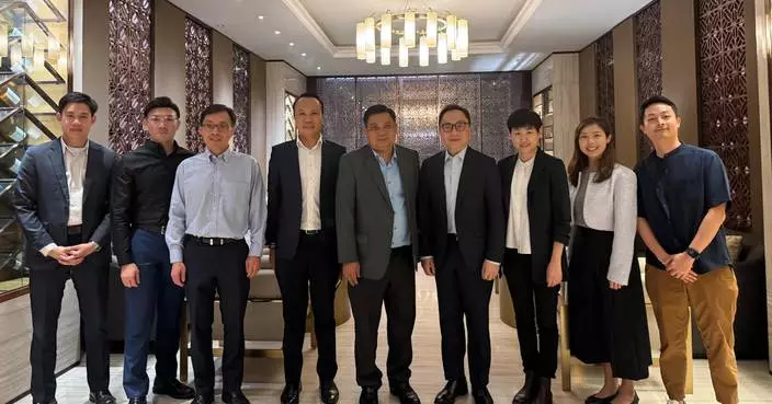 駐新加坡經貿辦到訪老撾 與當地政商界加強合作及交流