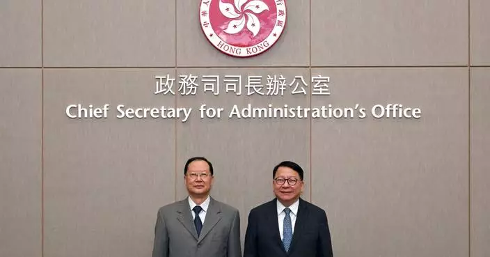陳國基晤湖南省長毛偉明 交流深化湘港合作