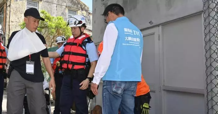 跨部門大澳模擬嚴重水浸救援及疏散演練 加強應變能力