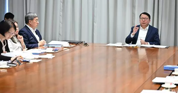 陳國基主持應對極端天氣會議　渠務署今晚檢查及清理容易水浸地點