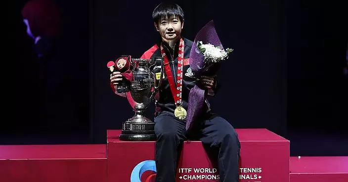 孫穎莎奪乒乓世錦賽女單冠軍