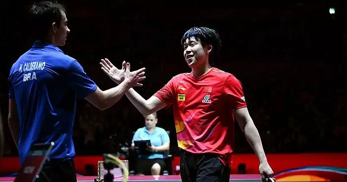 王楚欽首奪乒乓世錦賽男單冠軍