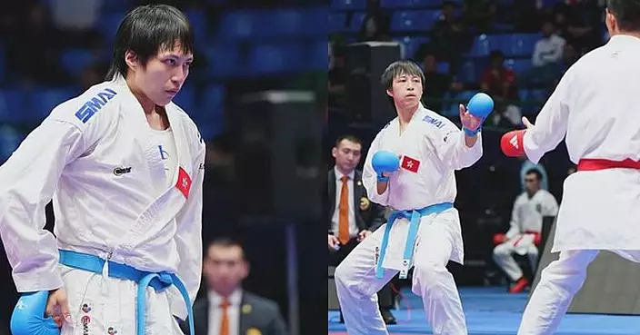 吳業坤苦練五年入選香港空手道初級代表隊 烏茲別克征戰亞洲賽圓夢：我係香港運動員