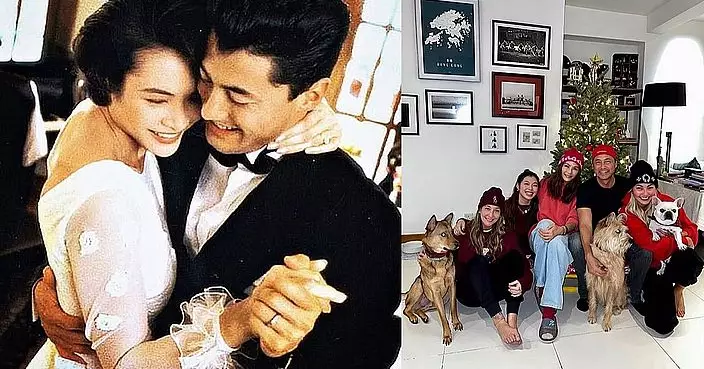 王敏德馬詩慧結婚33周年恩愛如昔 曬超模婚紗照手執大哥大