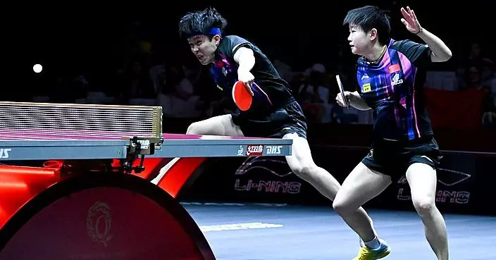 王楚欽和孫穎莎晉級多哈世乒賽混雙4強