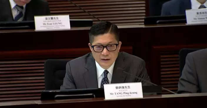 鄧炳強稱國安公署行使管轄權可能性相當低　附屬法例未雨綢繆