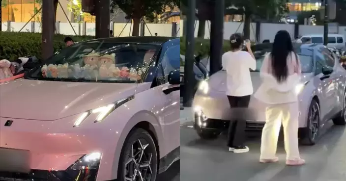 浙江有愛爸爸收集整車Labubu公仔獎勵高考女兒 超狂驚喜羨煞網友