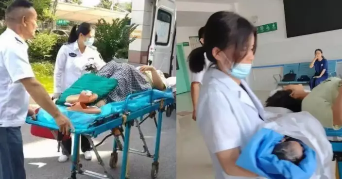 懷孕到臨盆都唔知 湖北婦餐後腹部不適就醫1小時後誕健康BB
