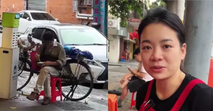 江門翁日日騎車到餐廳食免費白飯達半年 善心老闆娘：只要營業就一直提供