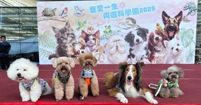 警方主辦「寵愛一生・同遊科學園」圓滿舉行 逾20隻流浪動物覓得新家