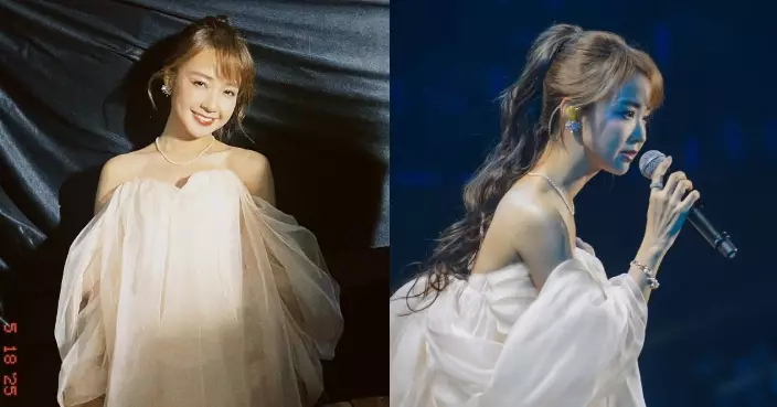 糖妹為林敏驄佛山騷做嘉賓 仙氣Look登場獲網民激讚：仙女下凡