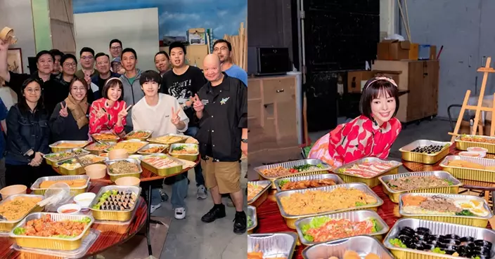 譚凱琪《俠醫》殺青感不捨 劇組豪擺韓式盛宴慶功 甜喊：謝謝你們讓我相信我可以