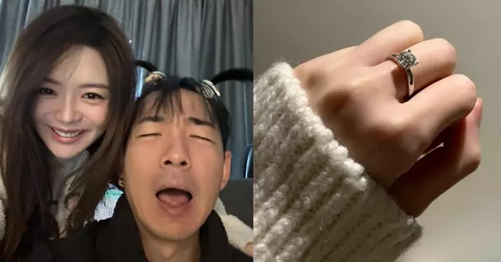 「前英皇小花」曾樂彤嫁MIRROR御用監製徐浩   與連詩雅舊愛修成正果 曬鑽戒甜喊：合作愉快