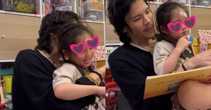 向佐5歲愛女「意外露真容」！大眼瓜子臉100%複製郭碧婷 網民暴動：基因救全家的節奏！