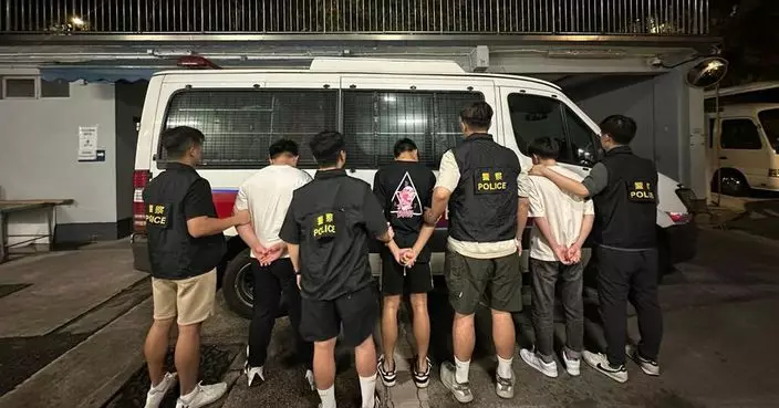 警方深水埗拘捕3名17歲少年 搜出市值7.4萬元可卡因及氯胺酮