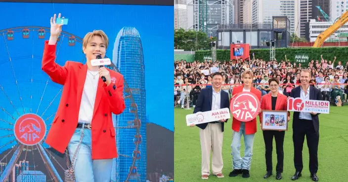 張敬軒見證香港摩天輪千萬人次里程碑  親筆簽名100張珍藏門票6.14起限量派發