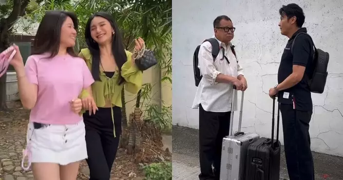 關禮傑孖許紹雄拍片分享父女趣事 關楓馨：有爸的孩子像個寶！