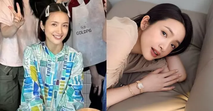 林依晨陀B八個月狀態大勇 零水腫尖下巴獲封「最美孕婦」