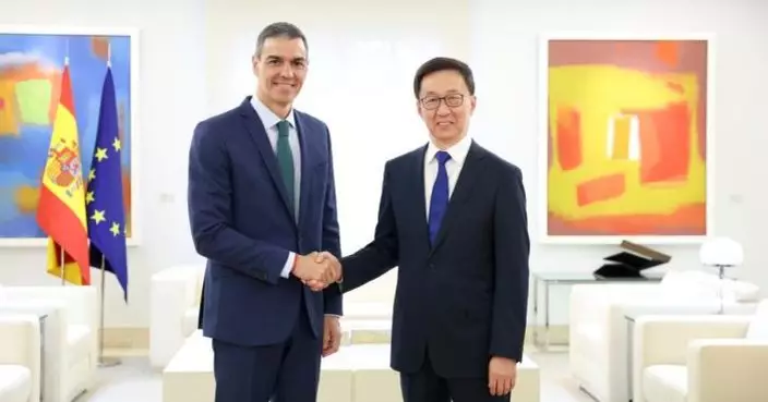 韓正與西班牙國王及首相會面 稱中歐維護多邊主義有利世界經濟穩定