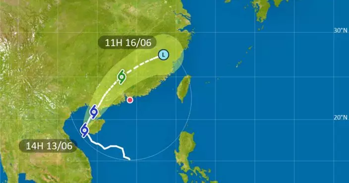 天氣 |  天文台：會在明日評估是否需改發3號風球